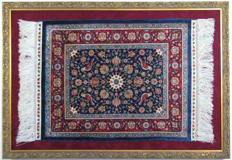 تصویر 2 از تابلو فرش طرح اسلیمی ختایی ایرانی سنتی